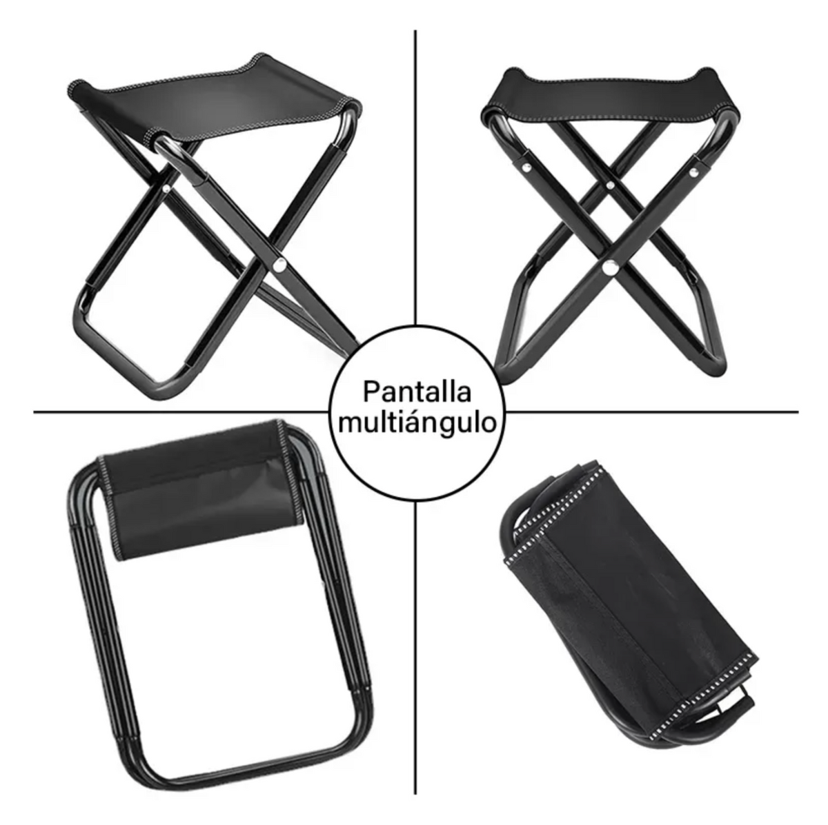 Silla plegable camping + bolso
