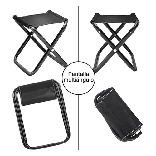 Silla plegable camping + bolso