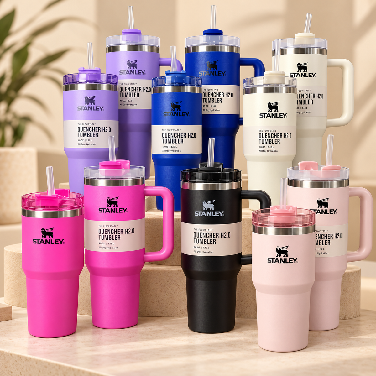 Termo stanley doble 40 oz + 20 oz colores